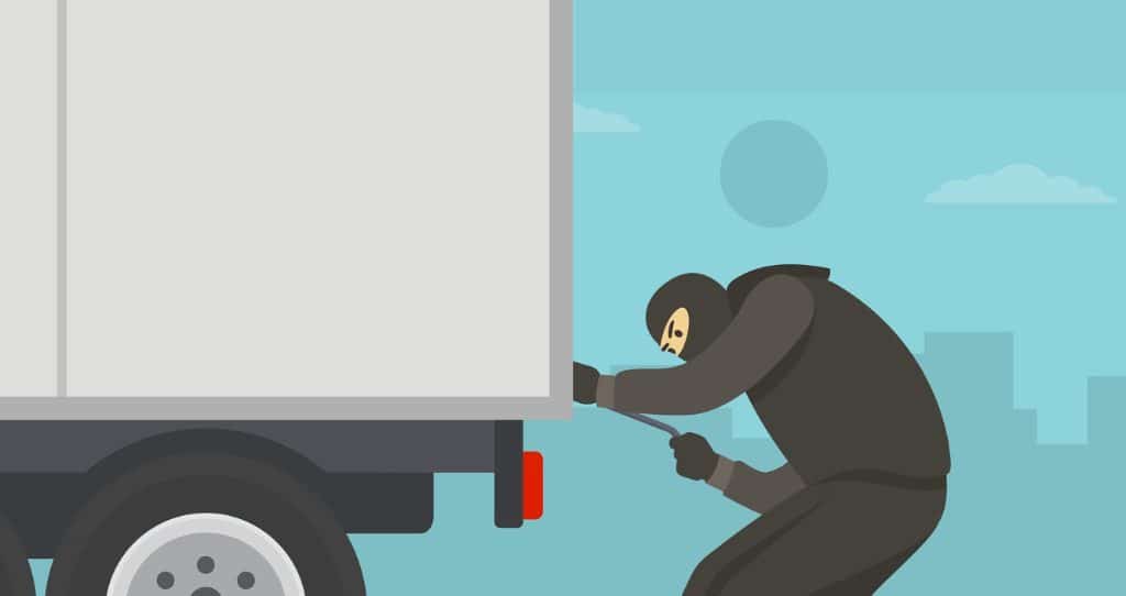 Lección para los camioneros: Dramática recuperación de remolques robados